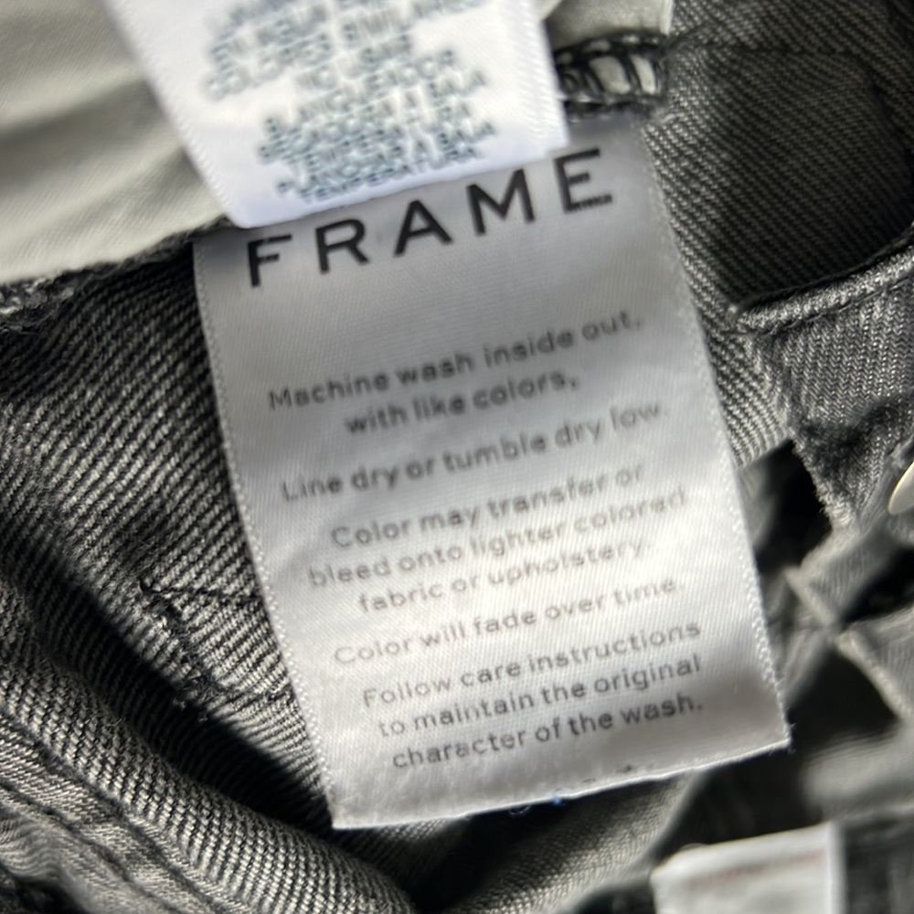 Frame Rigid Re-release Distressed Denim - Picture 7 of 7